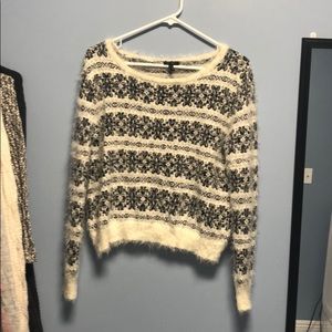 Fuzzy Jessica Simpson Sweater